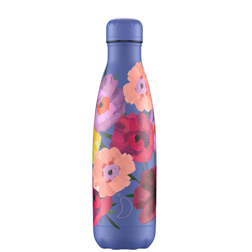 Chillys Floral Maxi Poppy 500ml Bottle